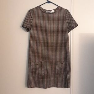 Plaid dress, Zara Trafaluc, M